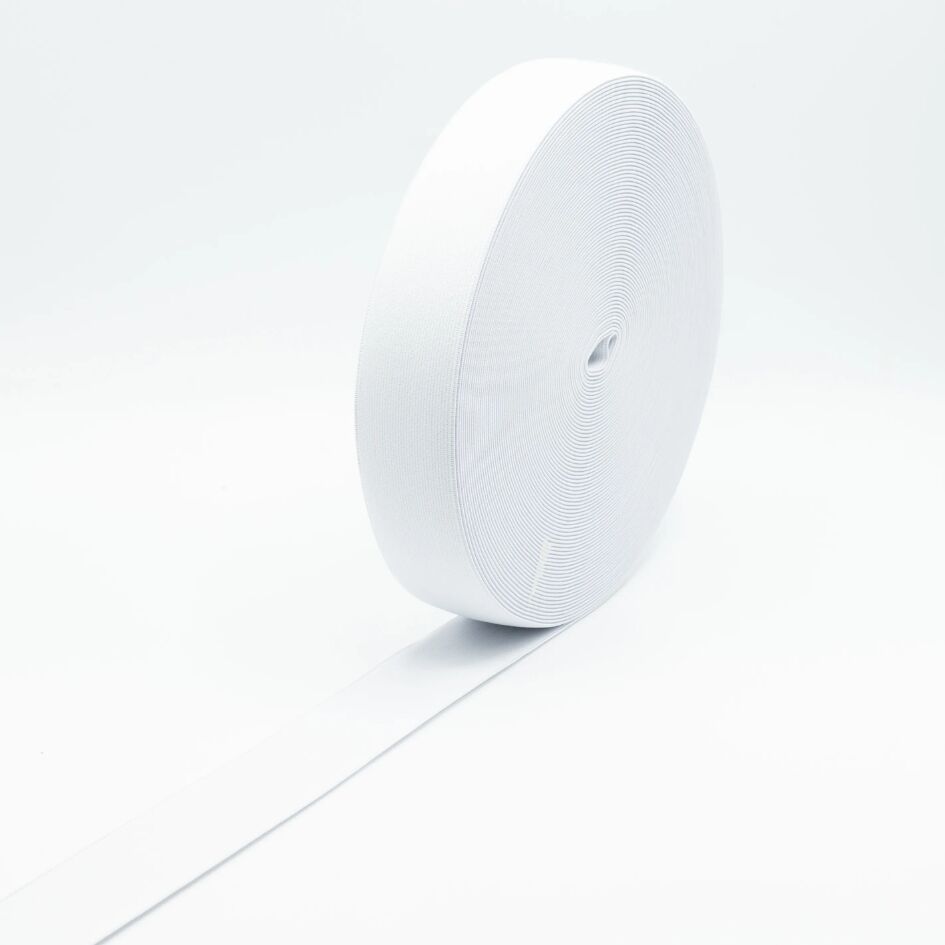 Elastic Tape - White (40mm)