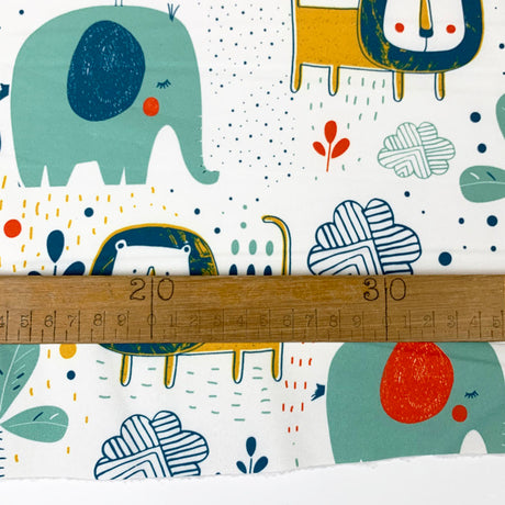 Soft Shell Funky Safari White Ruler
