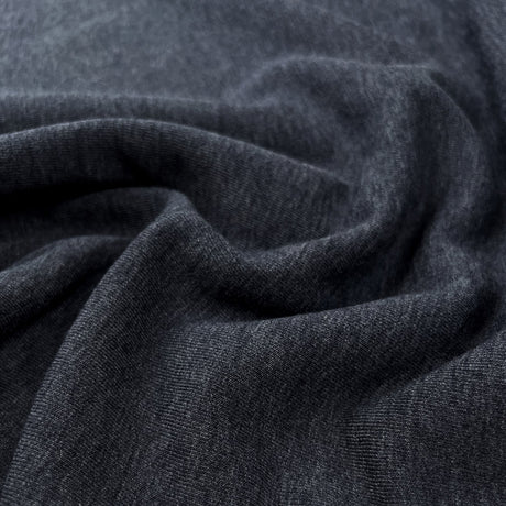 Soft Sweatshirt Indigo Marl Cotton Polyester Navy Knitted Jersey Fabric Cu 114Af20B 31C8 44Dd 9D37 A5F9F895B558