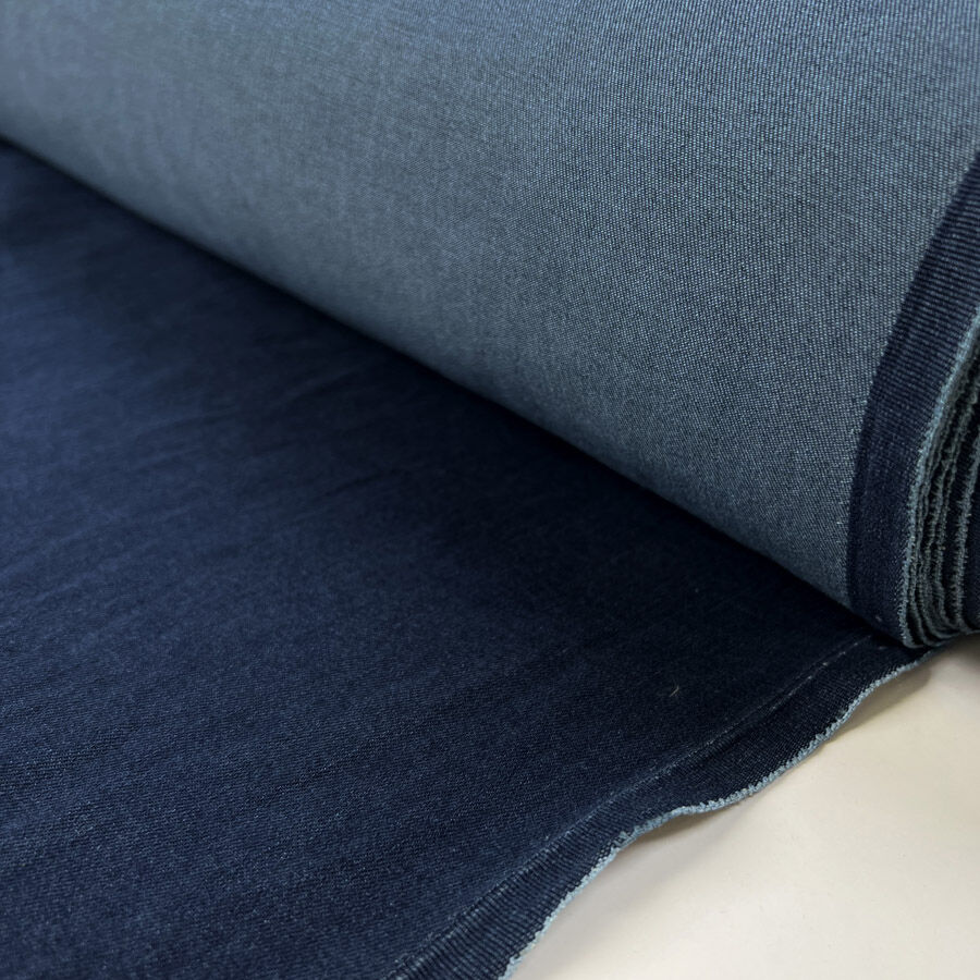 Soft Tencel Denim - Dark Indigo