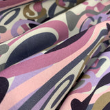 Stof Fabric - Camo Squiggles - Purple