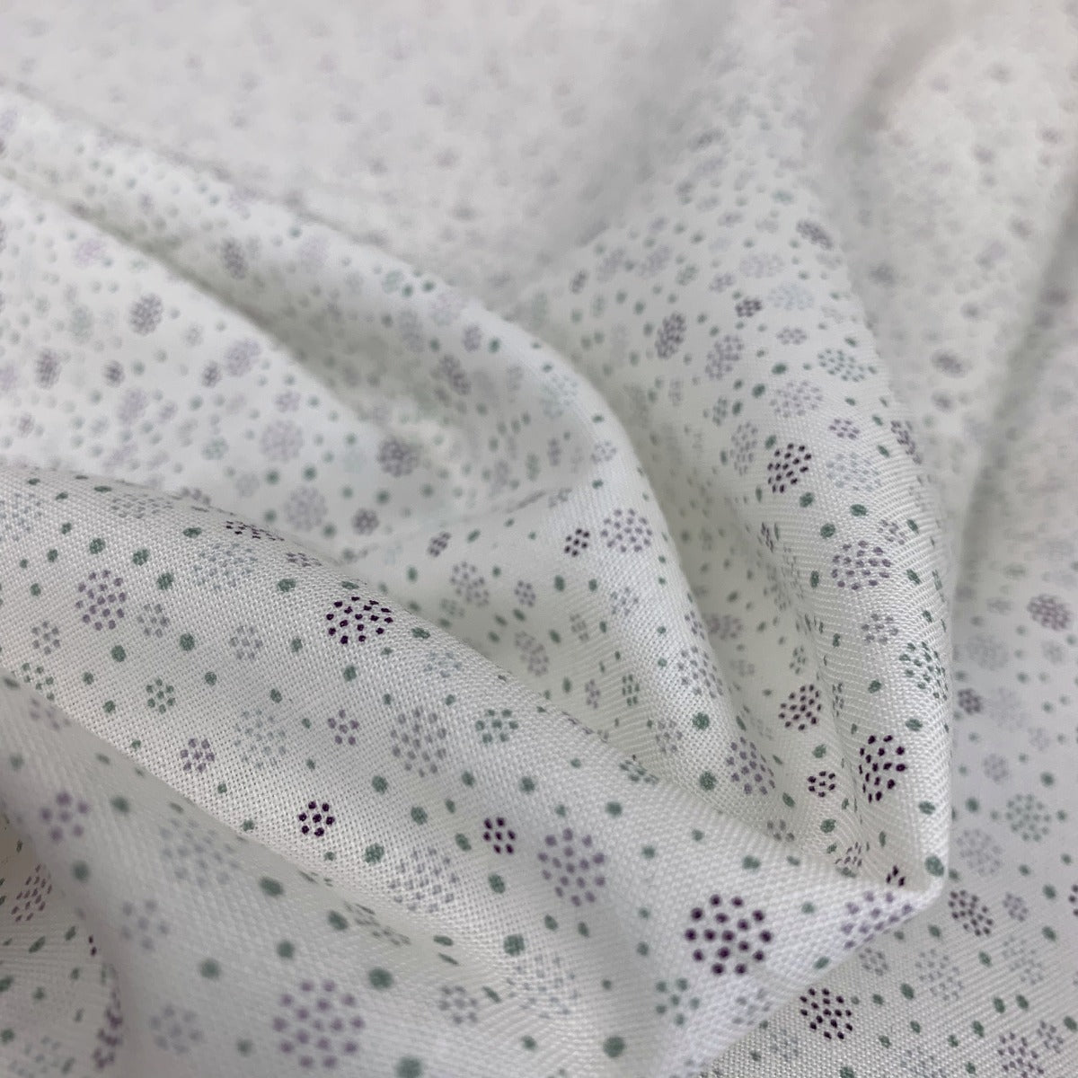 Stof Fabric - Dew Drops - Lavender