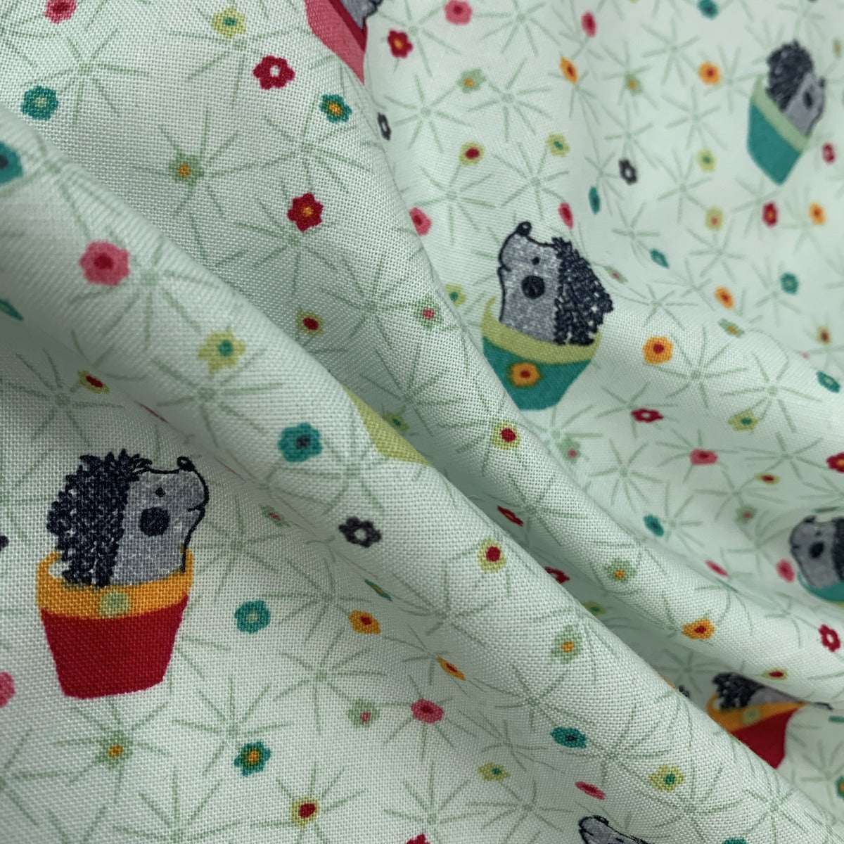 Stof Fabric - Hedgehog Garden