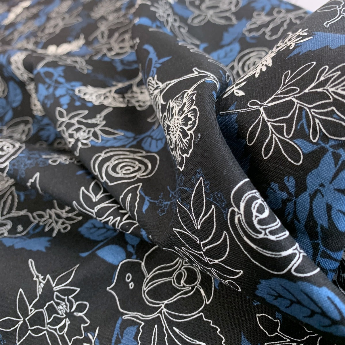 Stof Fabric - Midnight Floral