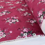 Stof Fabric - Vintage Bloom - Pink