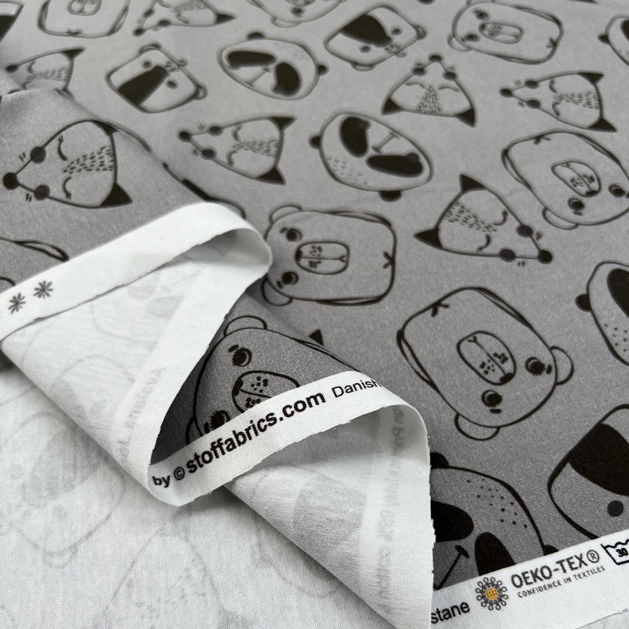 Stof Avalana Jersey - Doodle Zoo