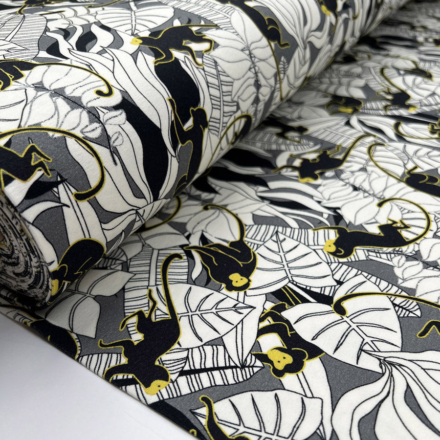 Stof Avalana Jersey - Monkeying Around