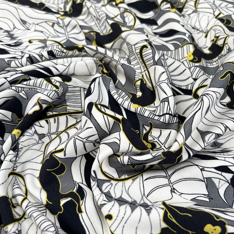 Stof Avalana Jersey - Monkeying Around