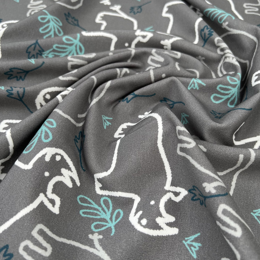 Stof Avalana Jersey - Pachyderm