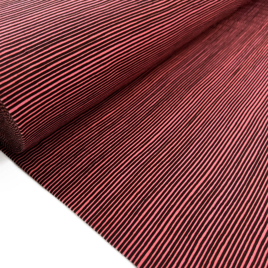 Stof Avalana Jersey - Parallel Pink