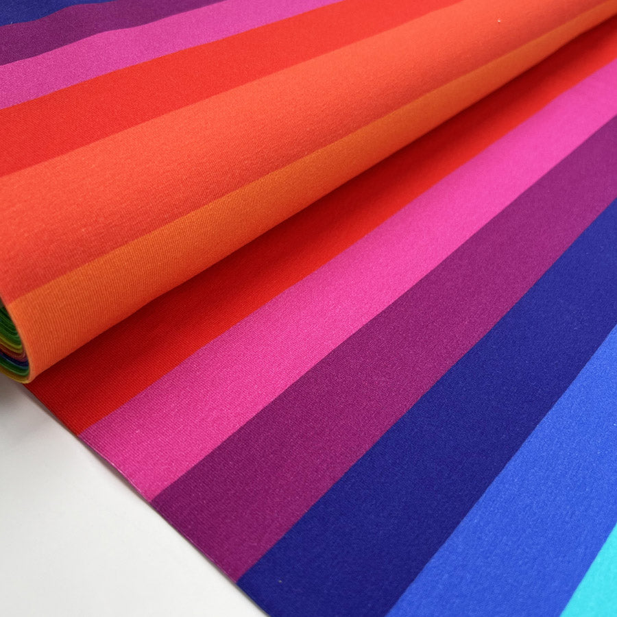 Stof Avalana Jersey - Rainbow