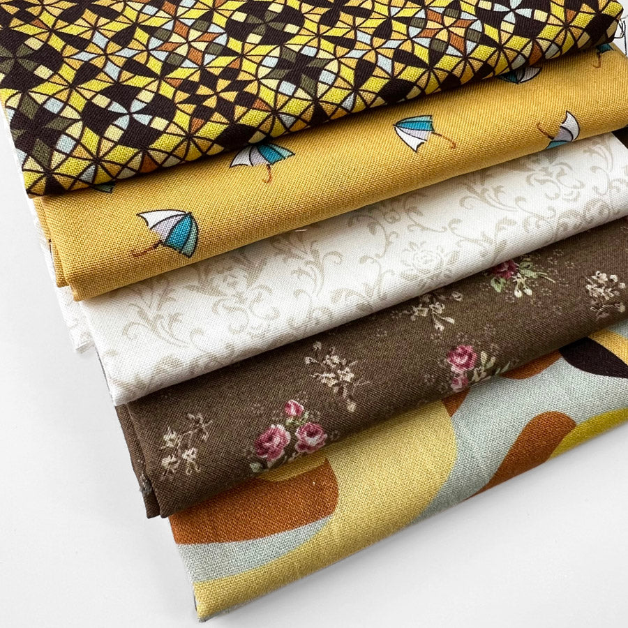 Stof Fabric Fat Quarter - Pack 5