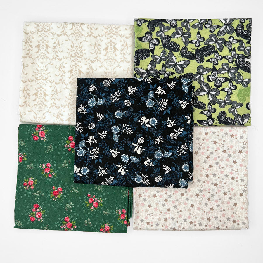 Stof Fabric Fat Quarter - Pack 6