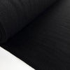 Stone Washed Linen - Black