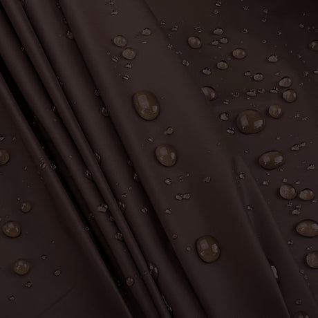 Storm Ahead Brown Nylon Water Resistant Lightweight Ex Designer Fabric