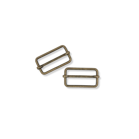 Strap Sliders Antique Brass 38Mm