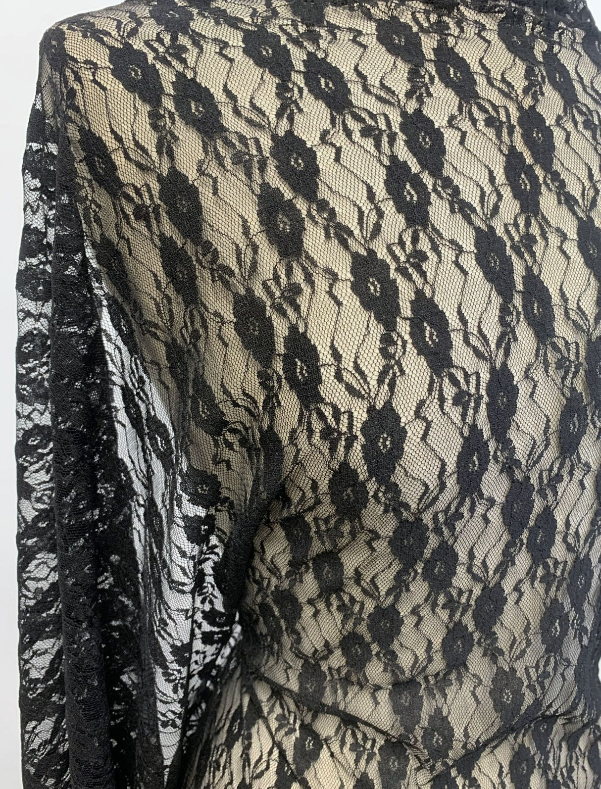 Stretch Lace - Black