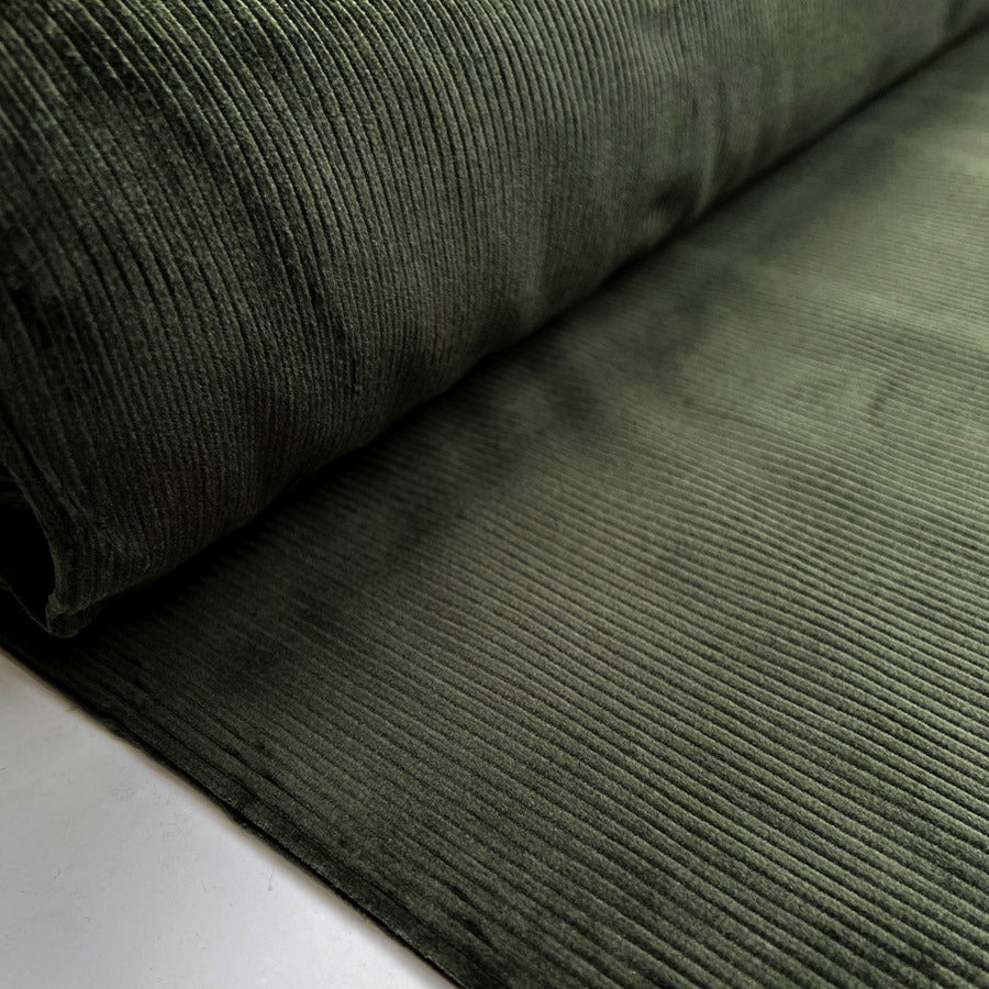 Stretch Corduroy - Olive