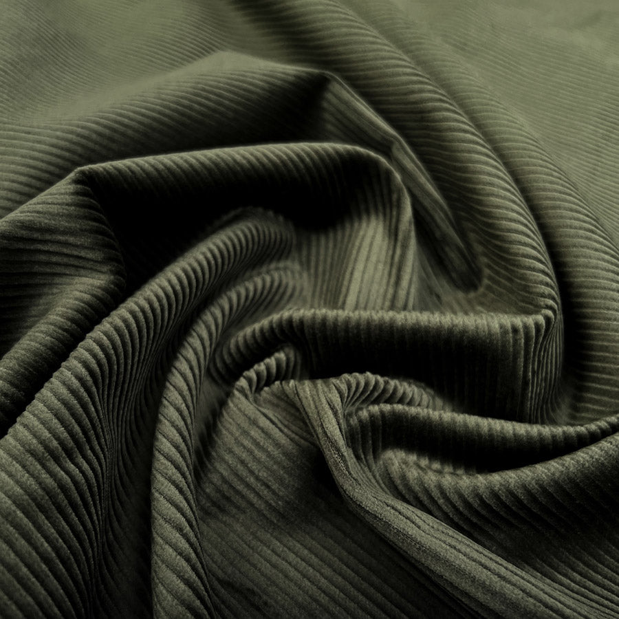 Stretch Corduroy - Olive