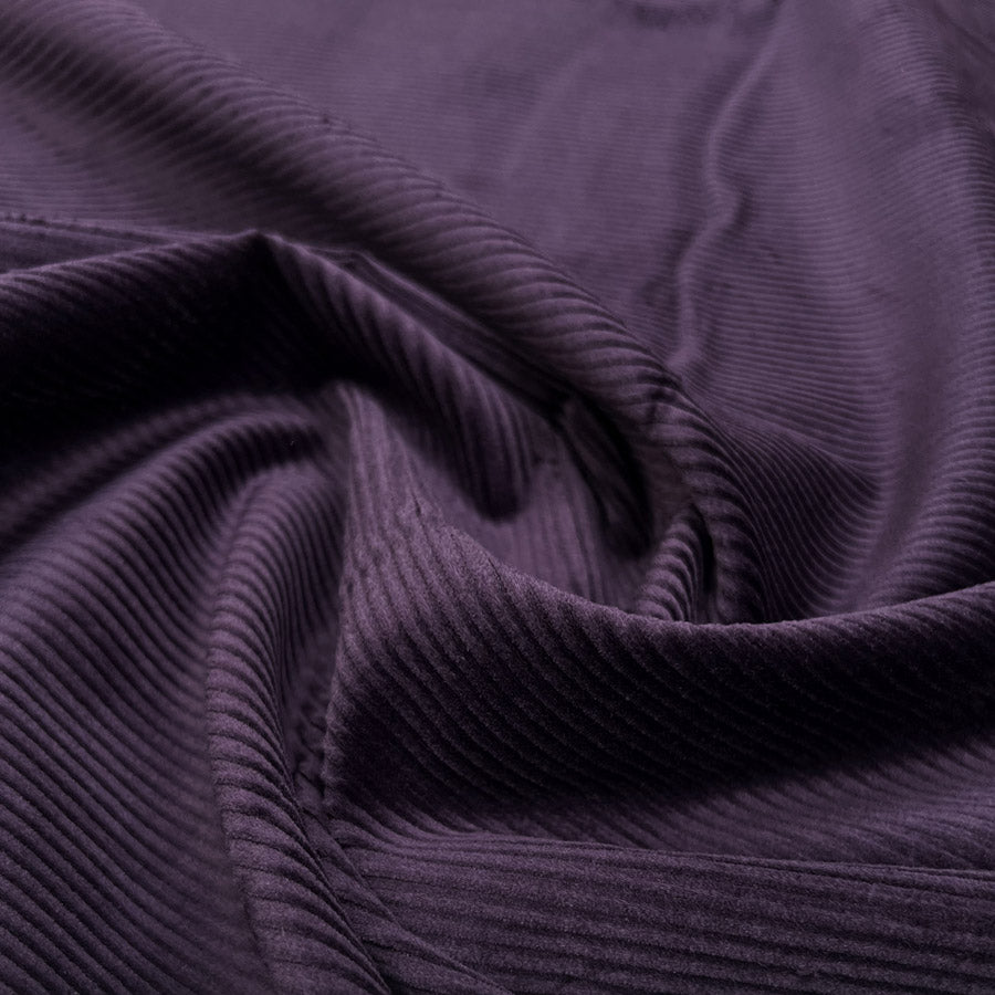 Stretch Corduroy - Plum