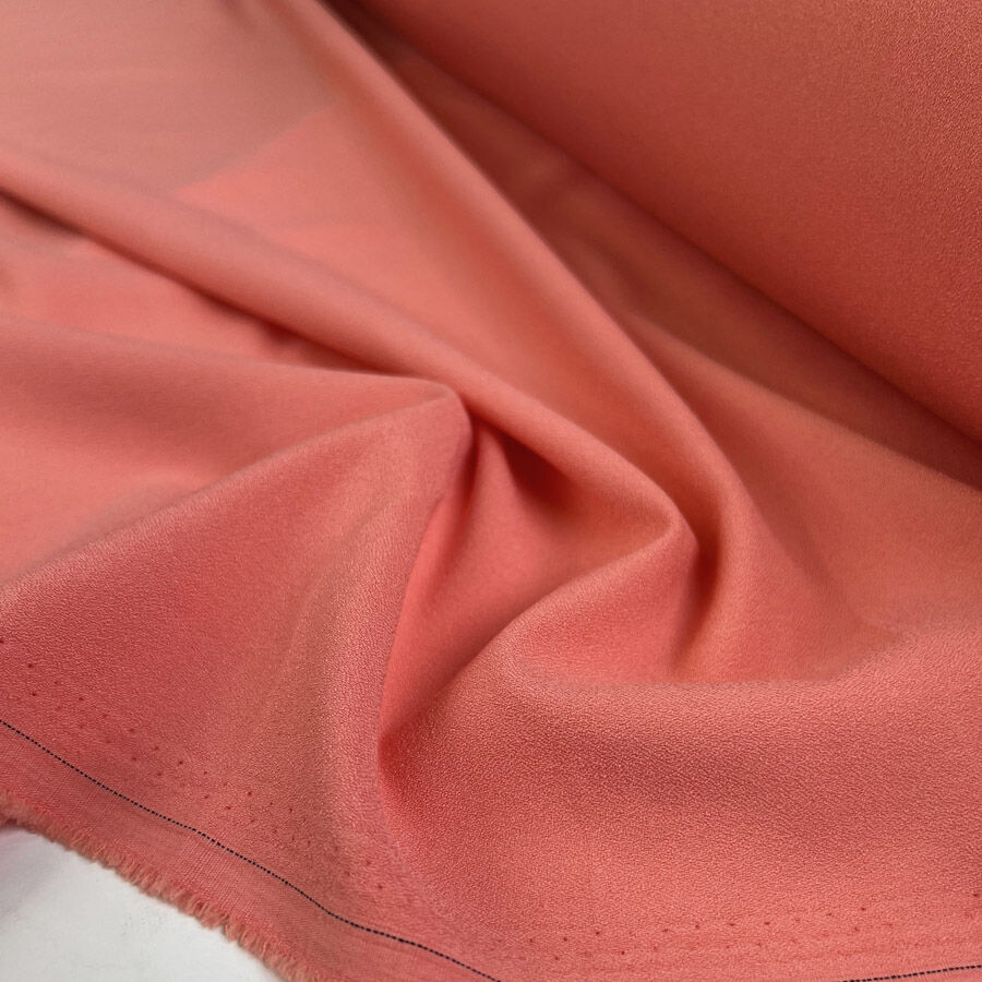 Remnant - Stretch Crepe - Coral (2m)
