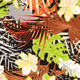 Draping Stretch Viscose Challis - Thicket