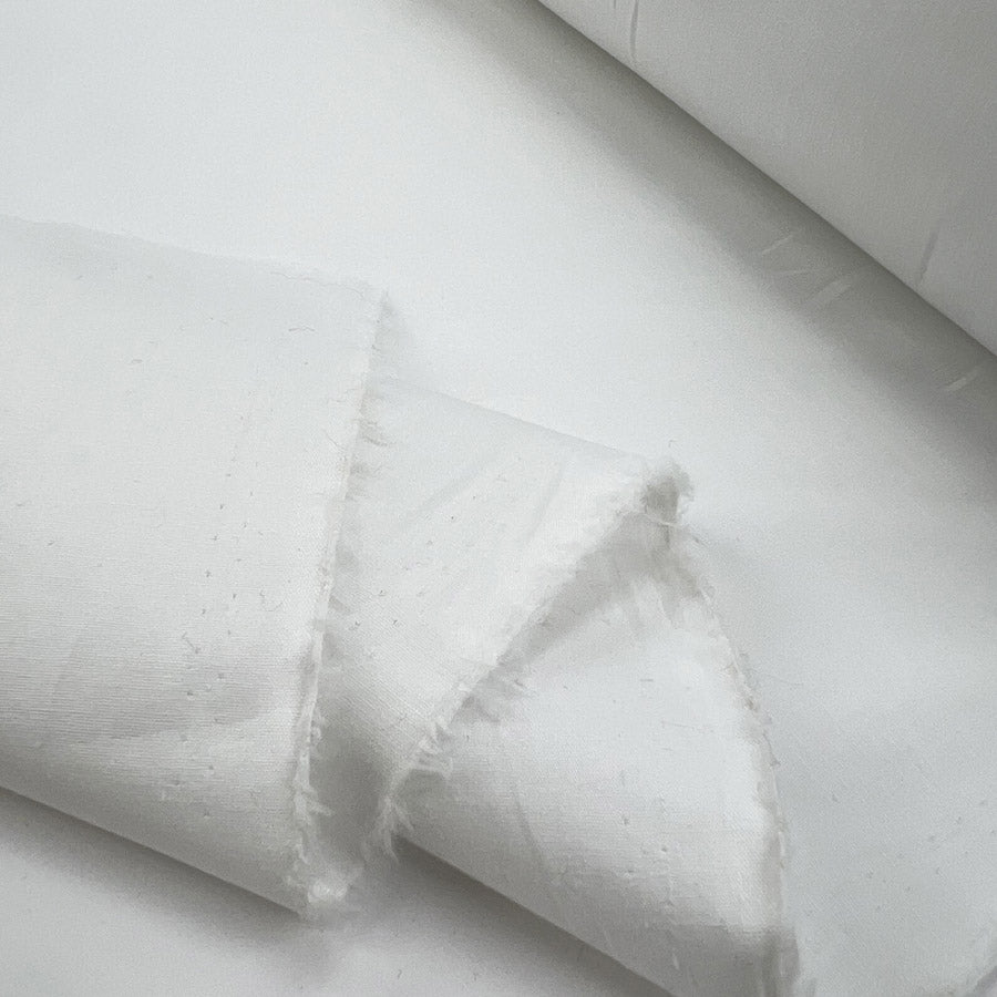 Stretch Shirting - White