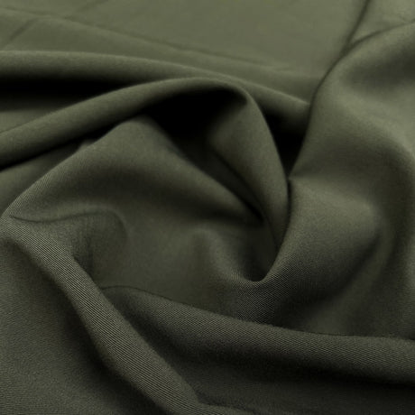 Stretch Twill Forest Green Plain Polyester Viscose Elastane Suiting Fabric Cu 685510Ef C2B8 4D47 B788 0Eb3Eff3663A