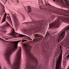 Carly Stretch Velvet - Dusky Pink