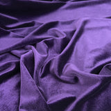Remnant - Roxy Stretch Velvet - Amethyst (0.85m)