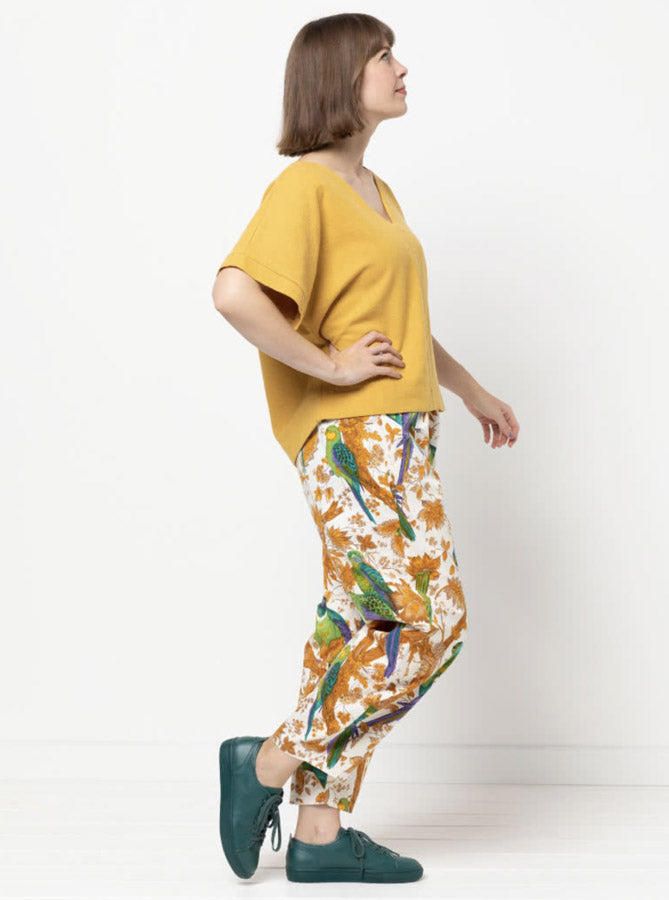 Style Arc - Bob Woven Pant Pattern (UK 4-16)