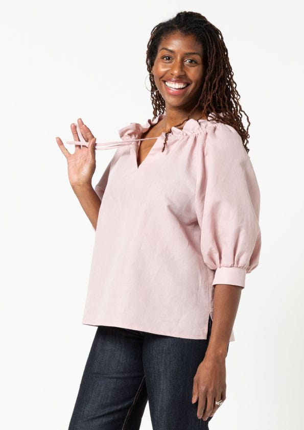 Style Arc - Reynolds Woven Top Pattern (UK 4-16)