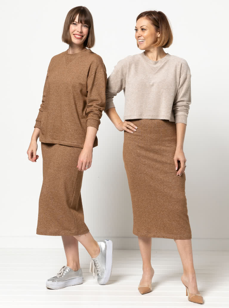 Style Arc - Yoyo Knit Skirt Sewing Pattern (UK 4-16)
