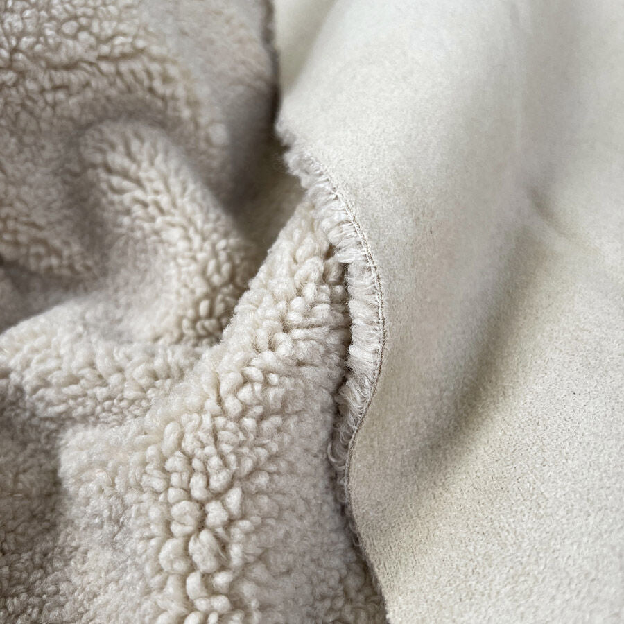 Suede Lined Shearling Fur