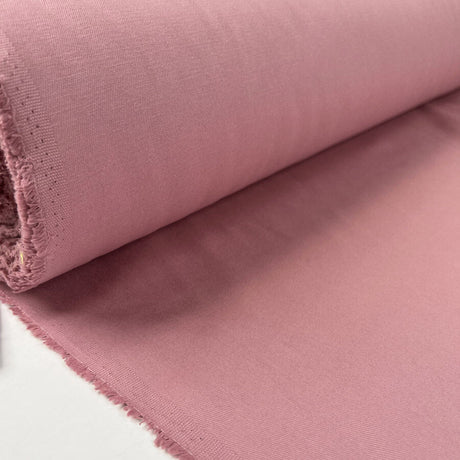 Sunset Pink Cotton Twill Trouser Fabric Roll