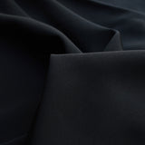 Landon Smooth Crepe - Jet Black