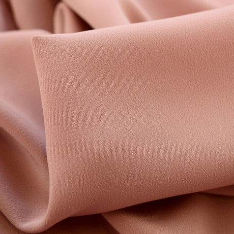 Superior Satin Crepe Blush Polyester Satin Blush Dusky Pink Crepe Dress Fabric Cu 2