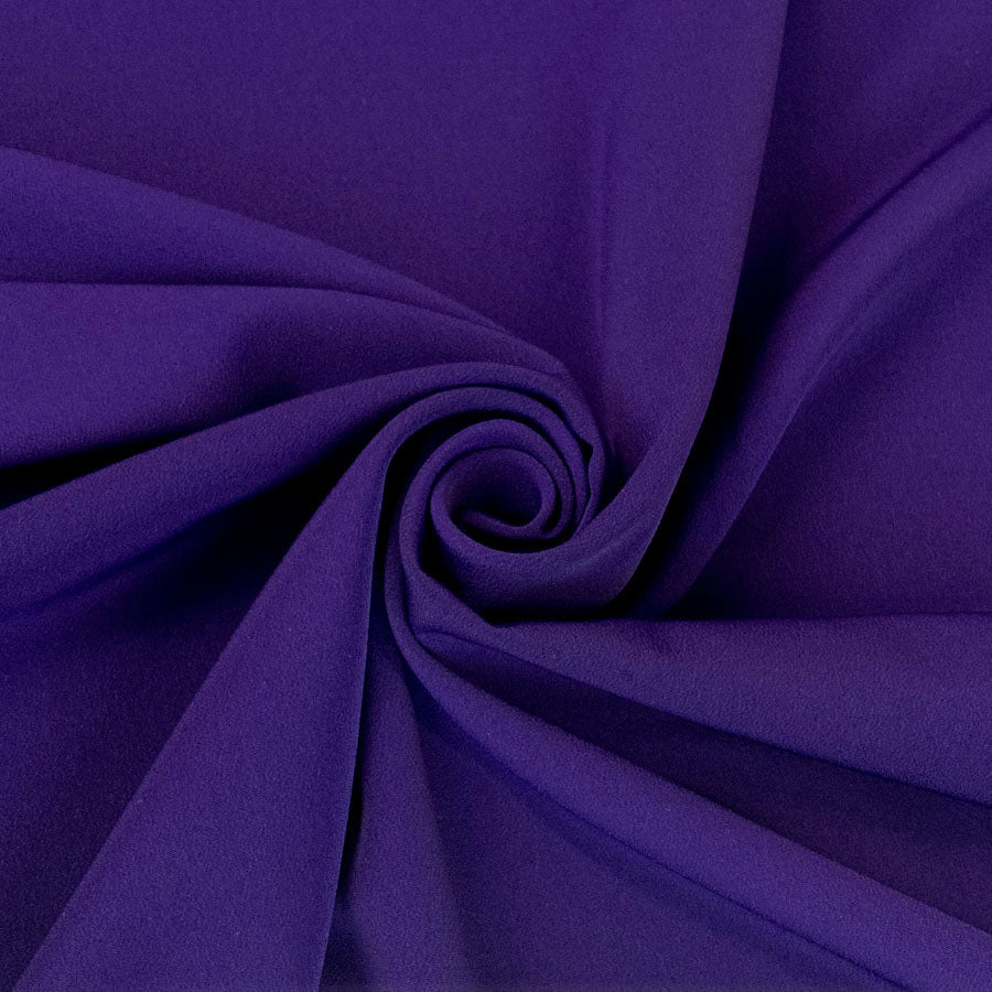Landon Smooth Crepe - Deep Purple