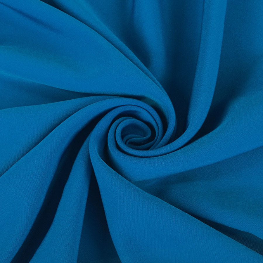 Landon Smooth Crepe - Peacock