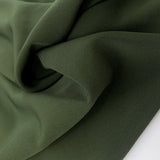 Remnant - Landon Smooth Crepe - Dark Olive (1.2m)