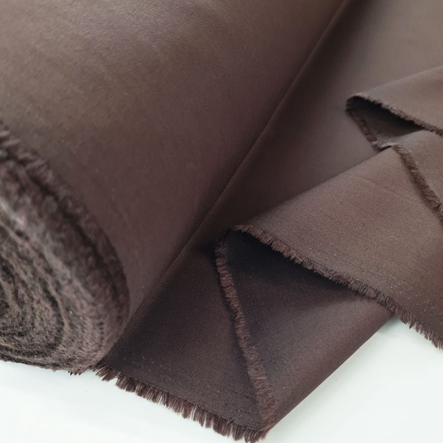 Superior Quality Plain Poly/Cotton - Brown
