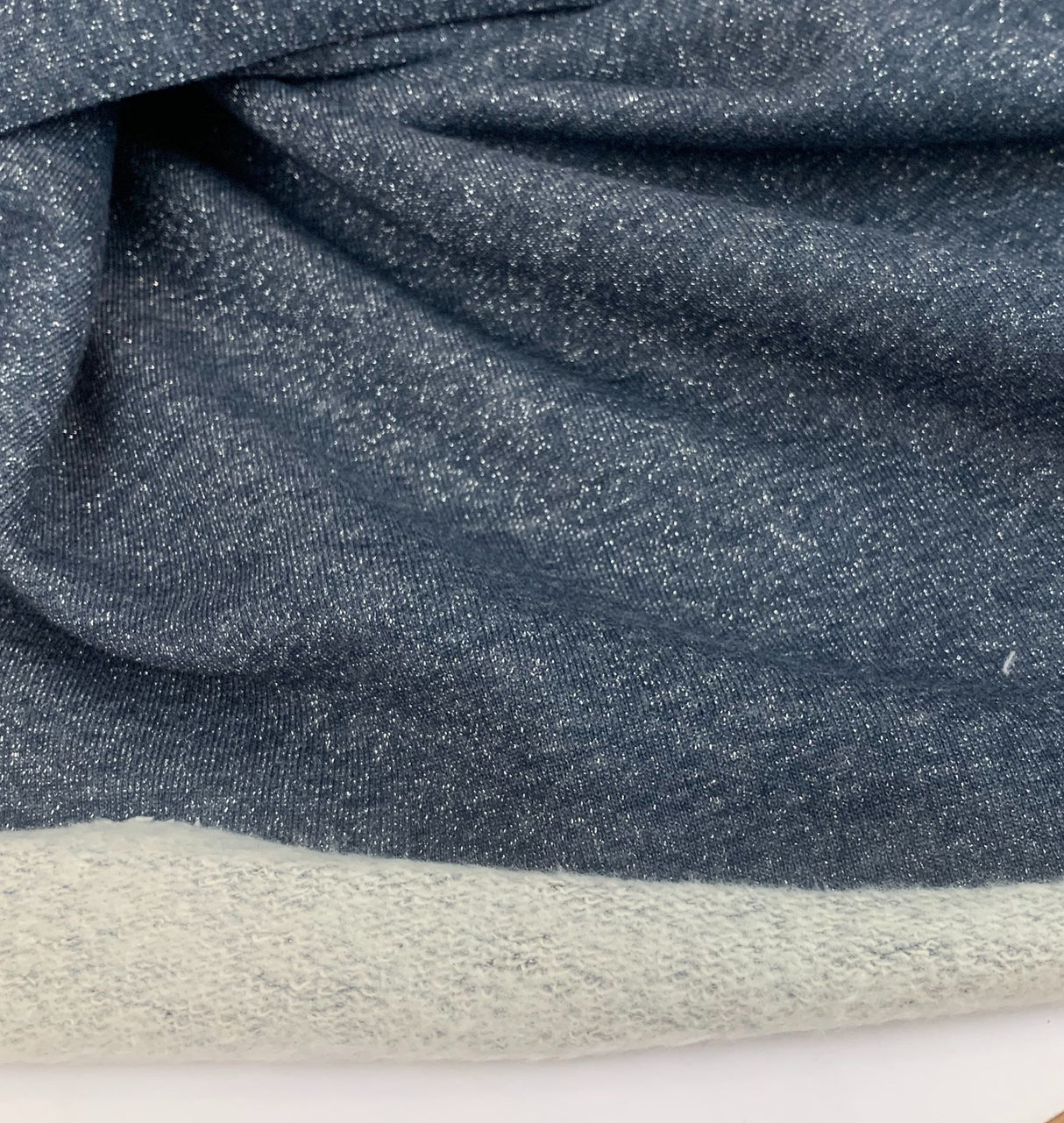 Sweatshirt - Lurex Navy