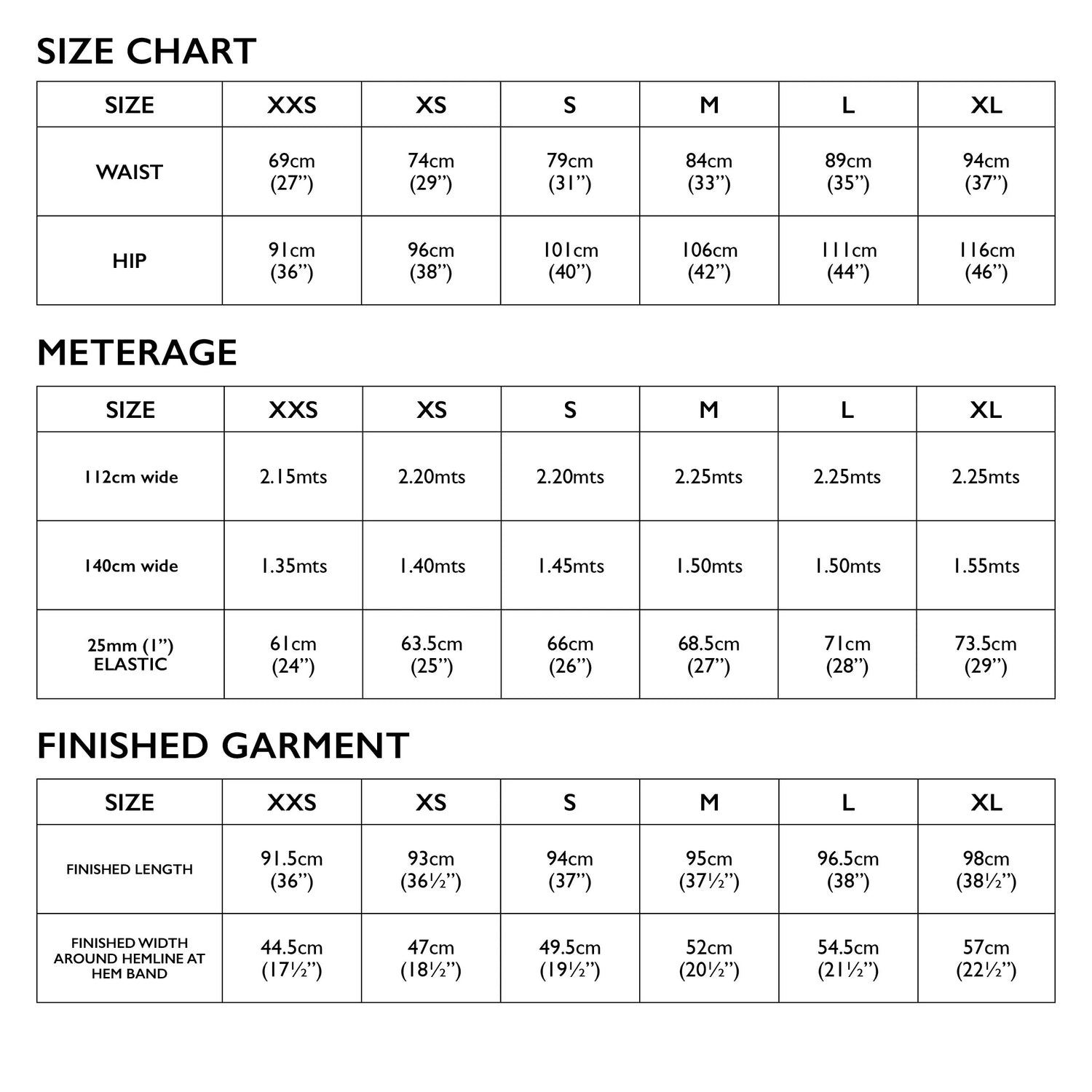 Tessuti - Tamiko Pants Pattern (UK 6-16)