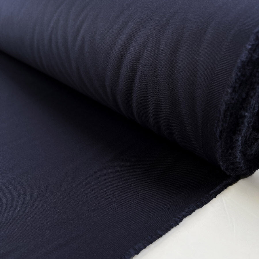 Taskmaster French Navy Polyester Cotton Twill Trouser Fabric Roll