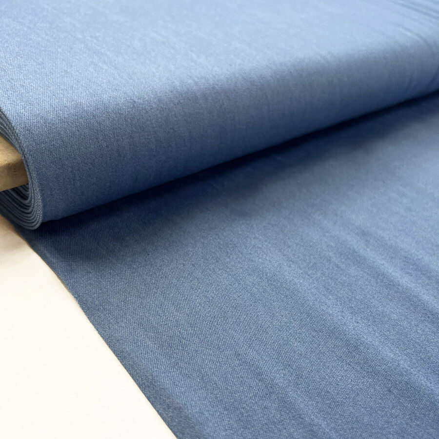 Tencel Feel Denim Chambray - Sky Blue