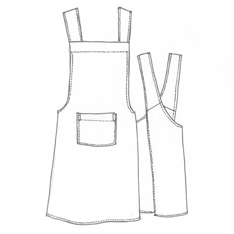 Tessuti Apron Sketch