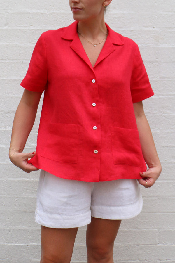 Tessuti - Arkie Shirt Pattern (UK 6-22)