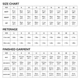 Tessuti - Cora Top Sewing Pattern (UK 6-22)