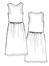 Tessuti - Felicia Pinafore Dress Pattern (UK 18-22)