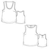 Tessuti - Kate Top Sewing Pattern (UK 16-22)